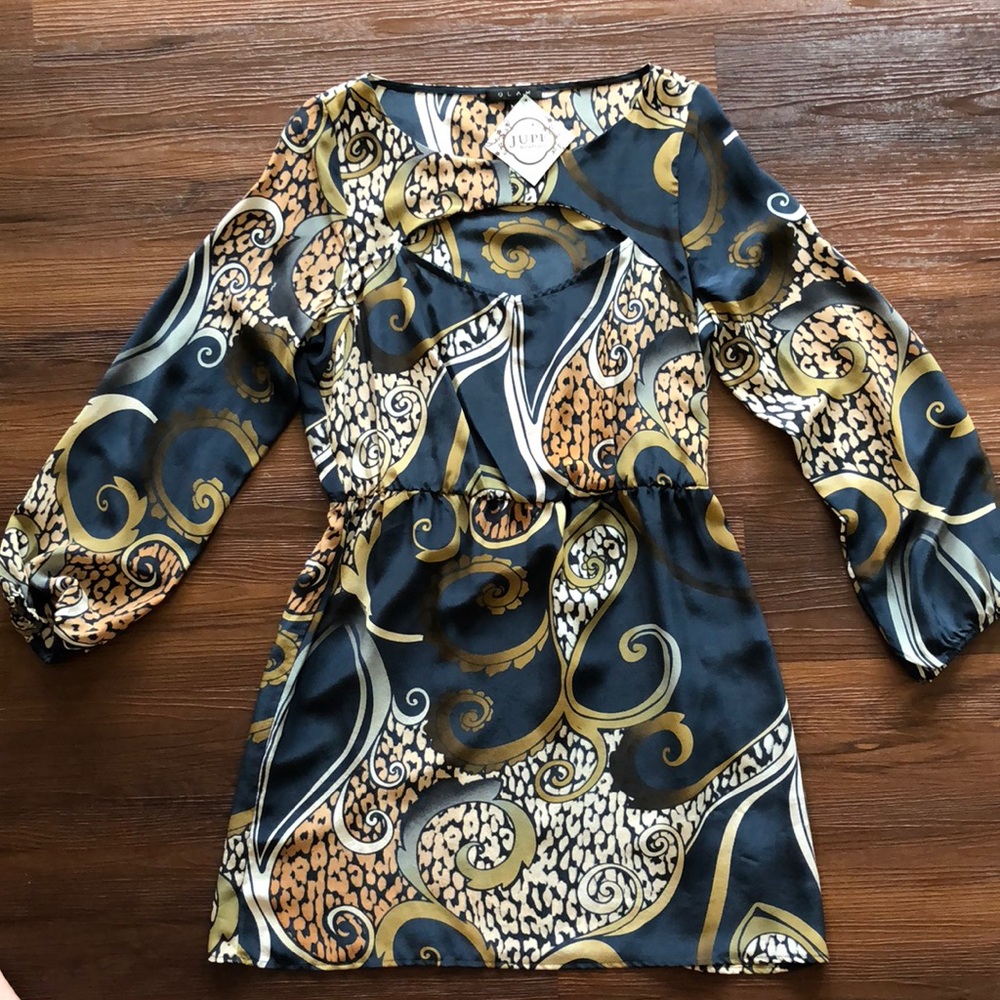 ✨100 percent Silk Hippie Chic Dress ✨